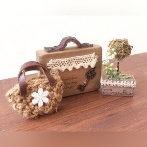 3pcs Japanese mini handicraft decoration / miniature art craft